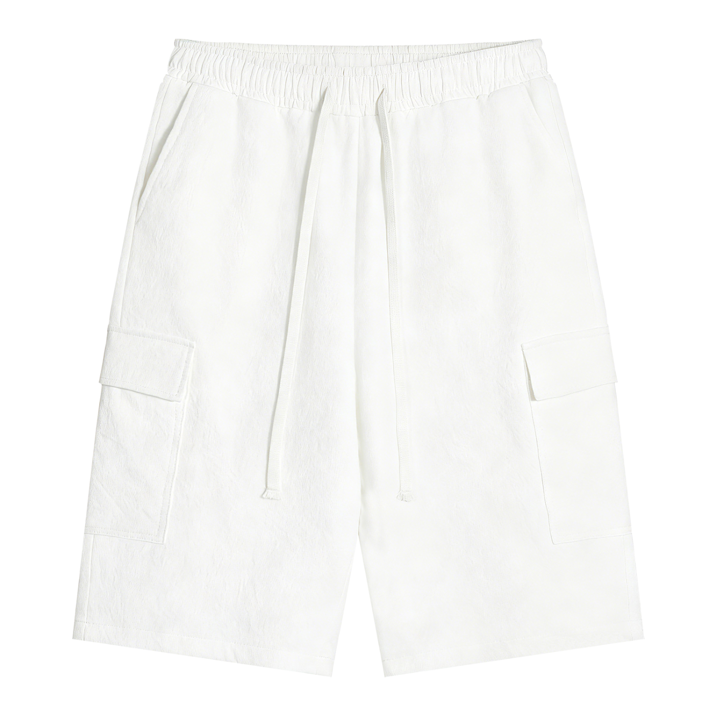 Unisex Drawstring Cargo Shorts