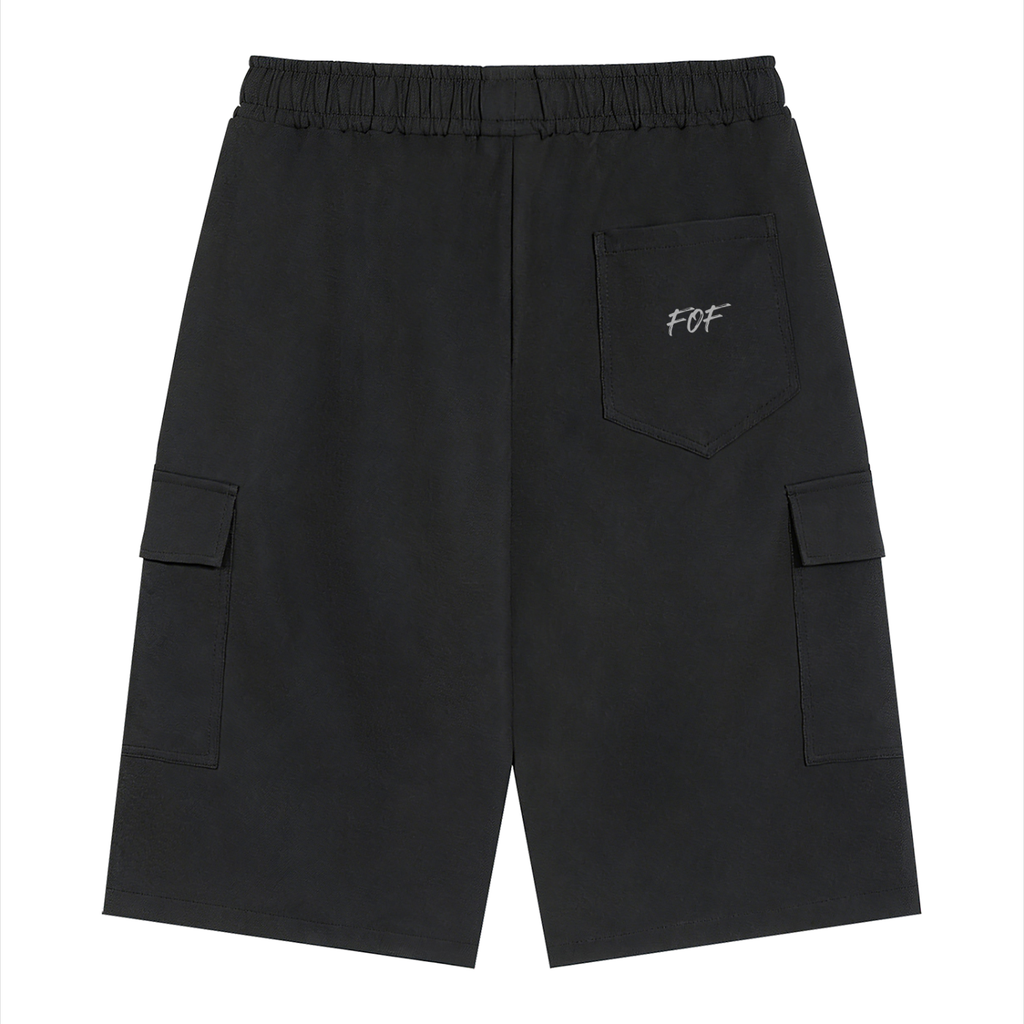 Unisex Drawstring Cargo Shorts
