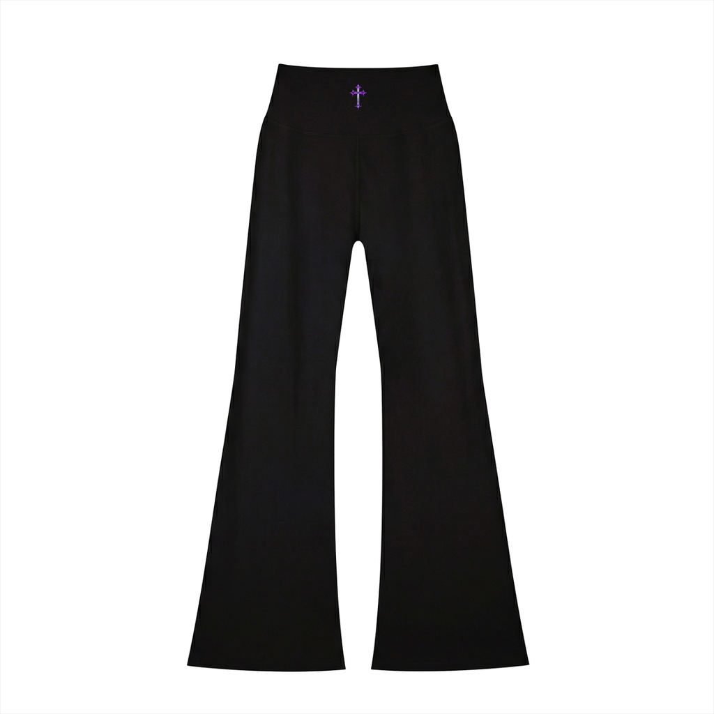 Women's High-Waisted Flare Leggings