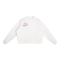 Womens Essential Fleece Mock-Neck Crew hoodie