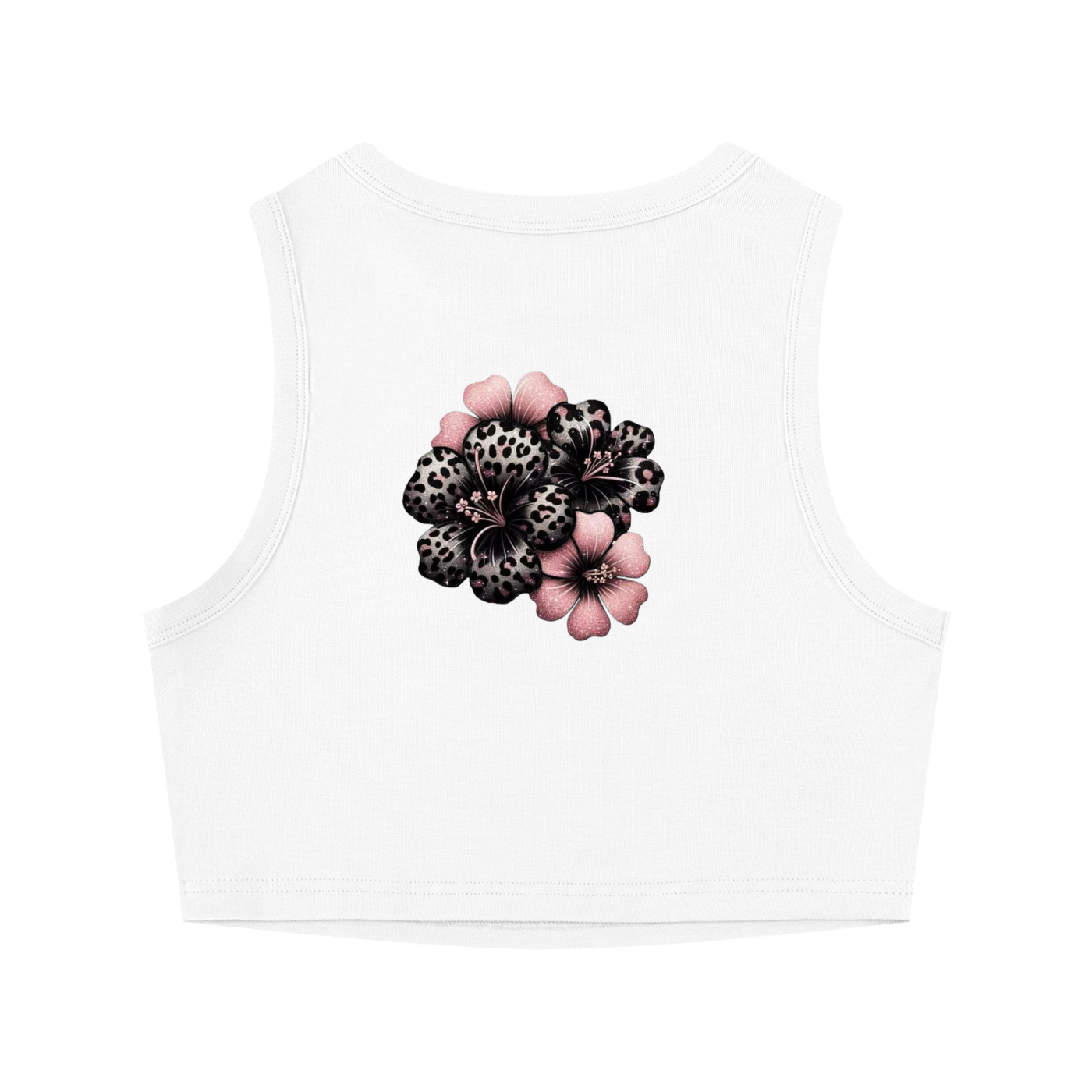 Women's Tight Crewneck Crop Tank Top