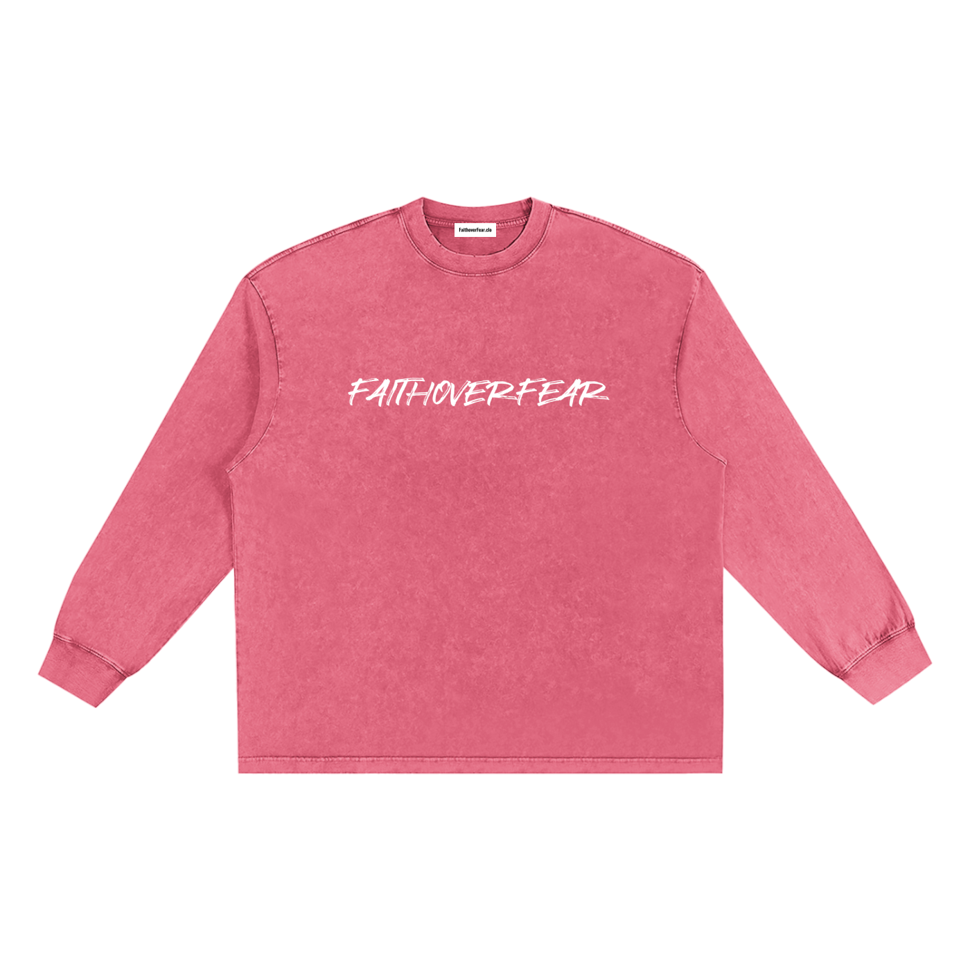 Snow Washed Frayed Edge T-Shirt