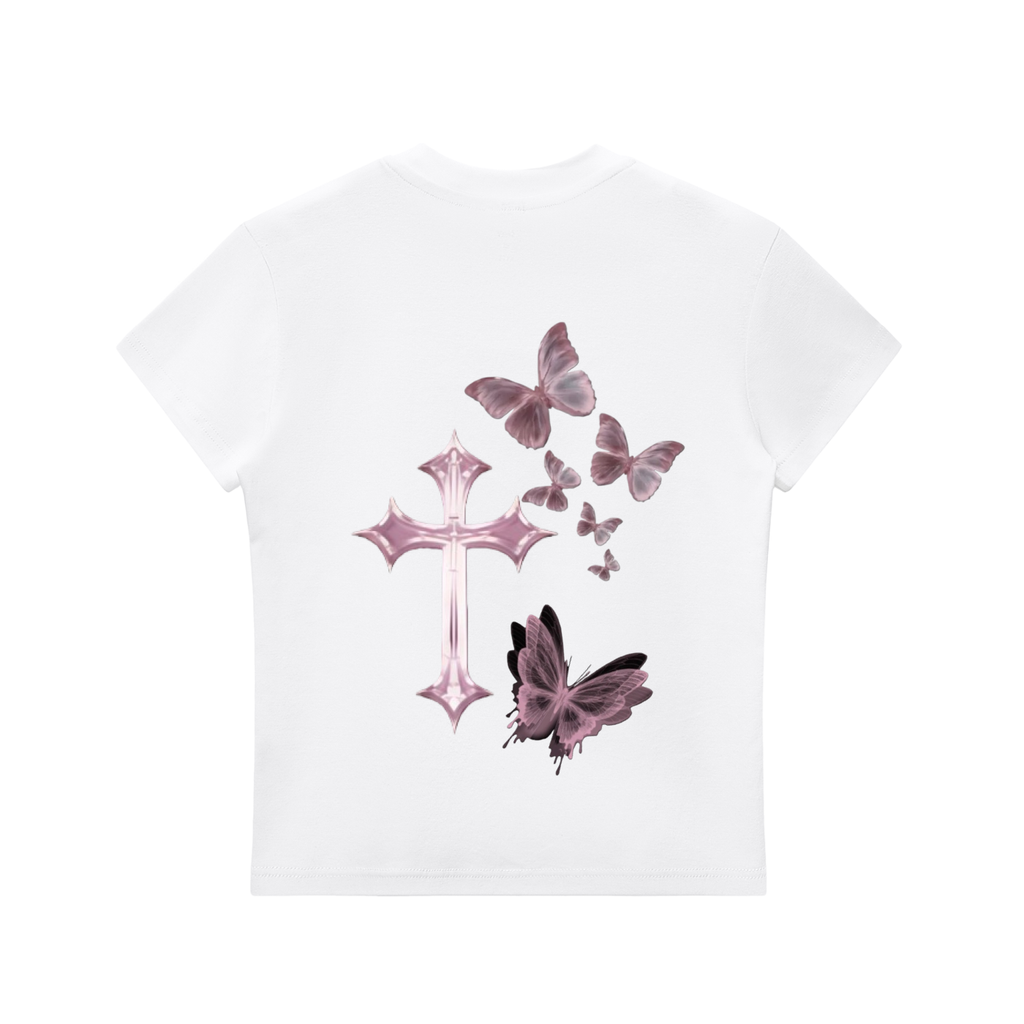 Womens Essential Bodycon Crewneck T-Shirt