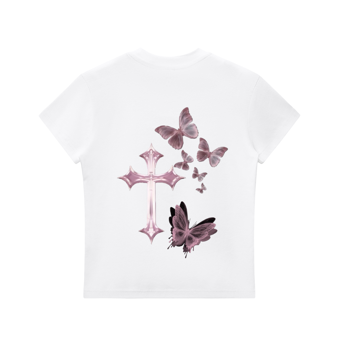 Womens Essential Bodycon Crewneck T-Shirt