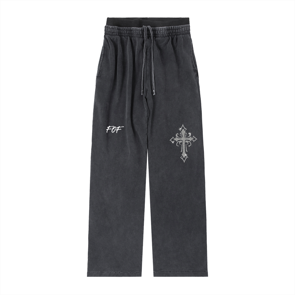 Vintage Washed Waist Pants