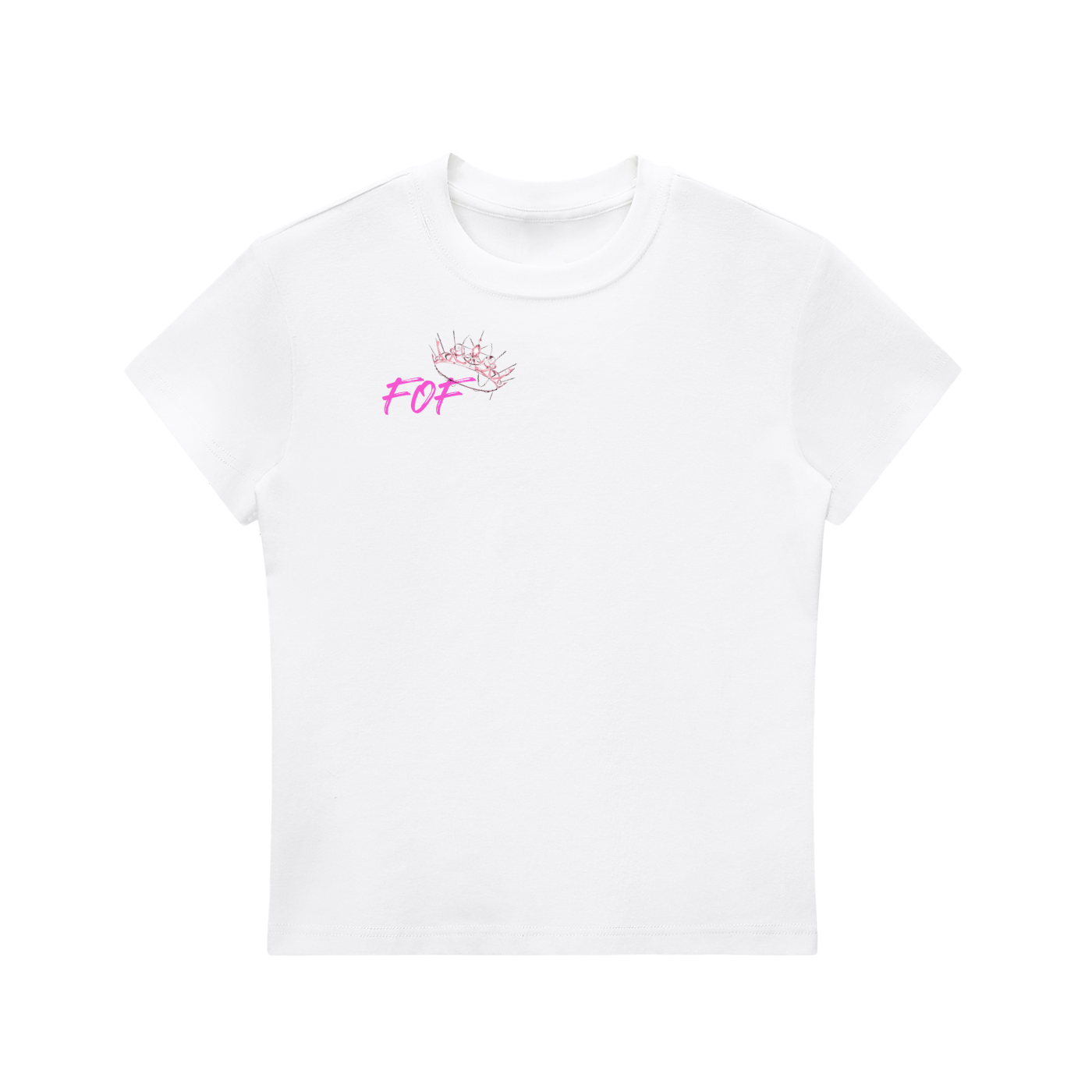 Womens Essential Bodycon Crewneck T-Shirt