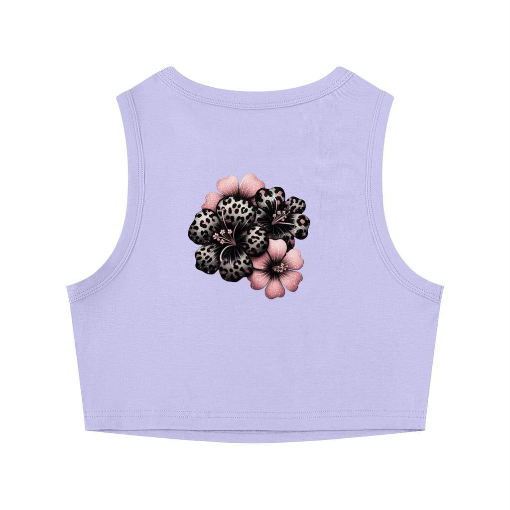 Women's Tight Crewneck Crop Tank Top
