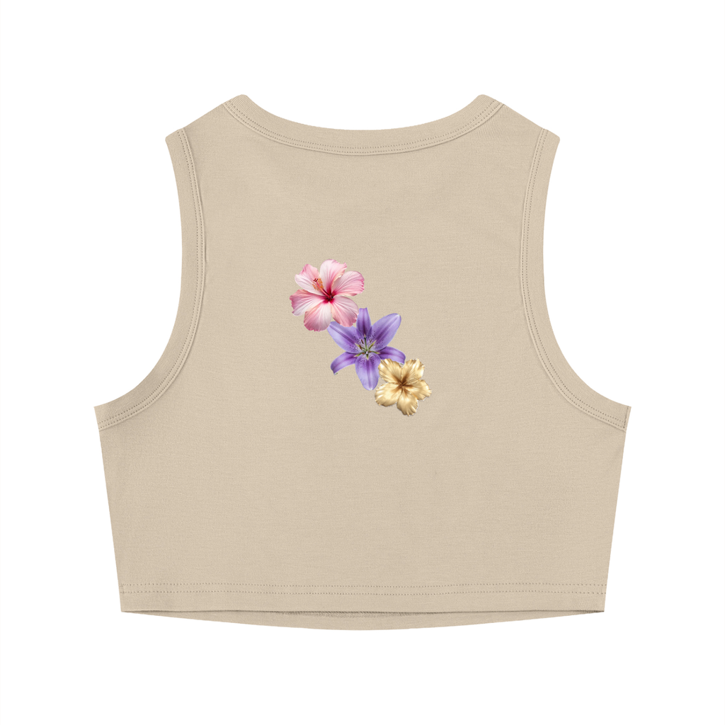 Women's Tight Crewneck Crop Tank Top