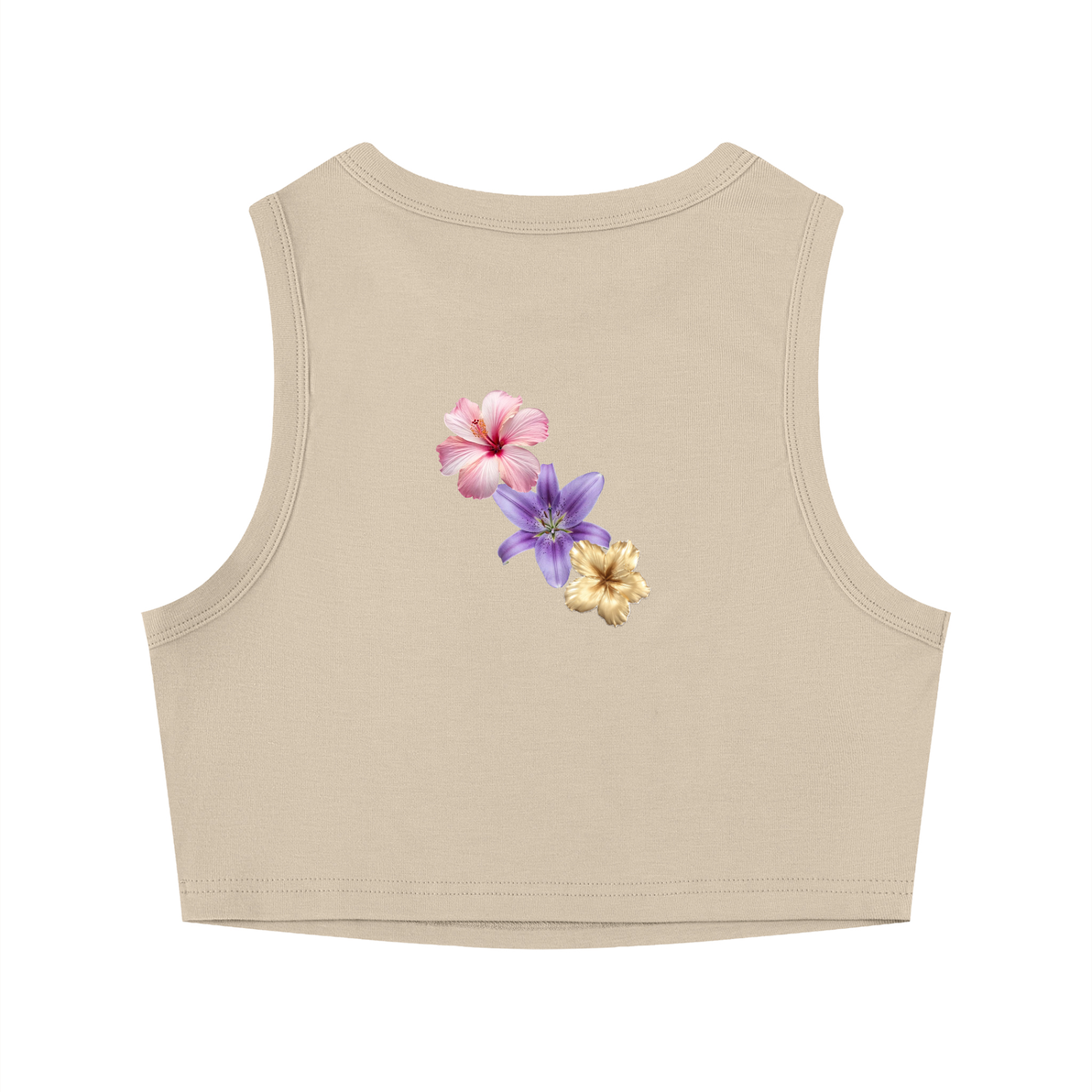 Women's Tight Crewneck Crop Tank Top
