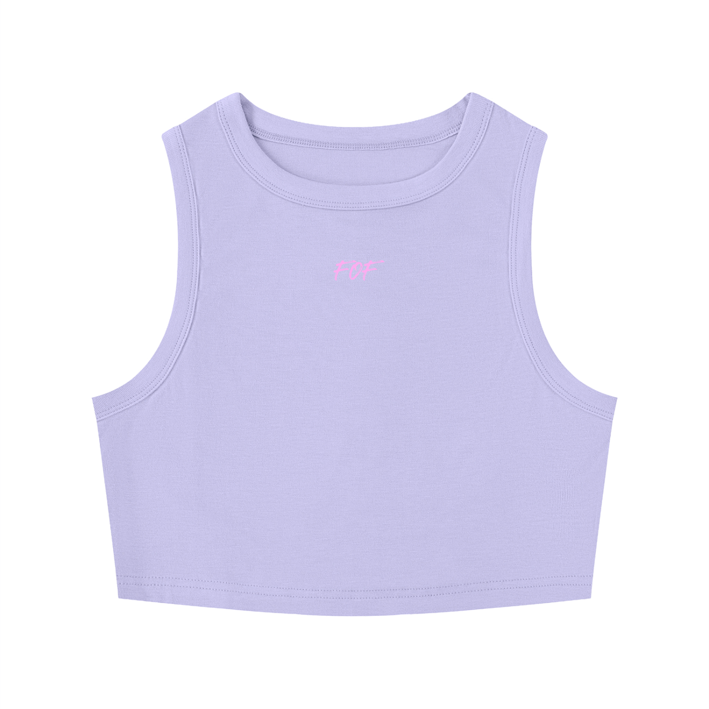 Women's Tight Crewneck Crop Tank Top