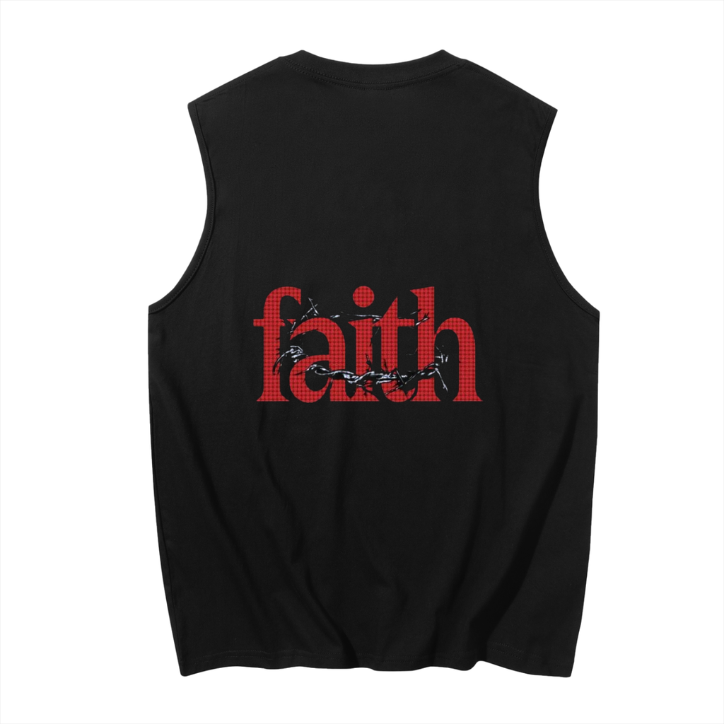 Men's Sleeveless Cotton Tank Top