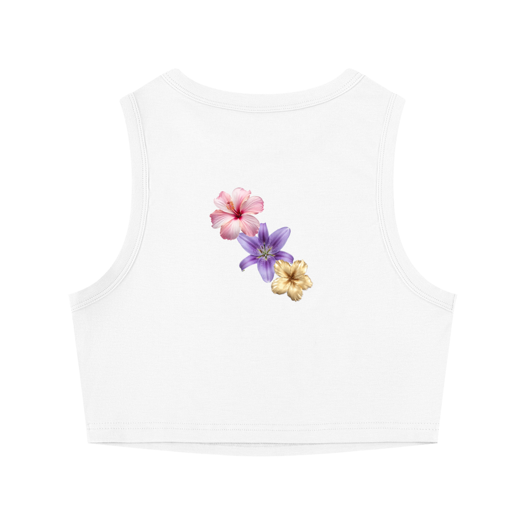Women's Tight Crewneck Crop Tank Top