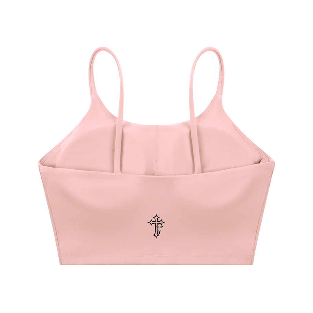 Spaghetti Strap Yoga Sports Bra