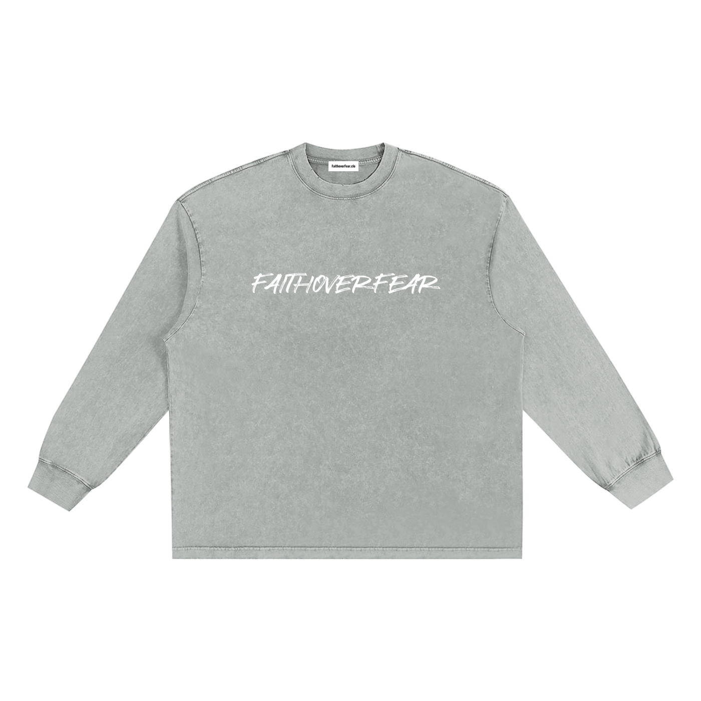 Snow Washed Frayed Edge T-Shirt