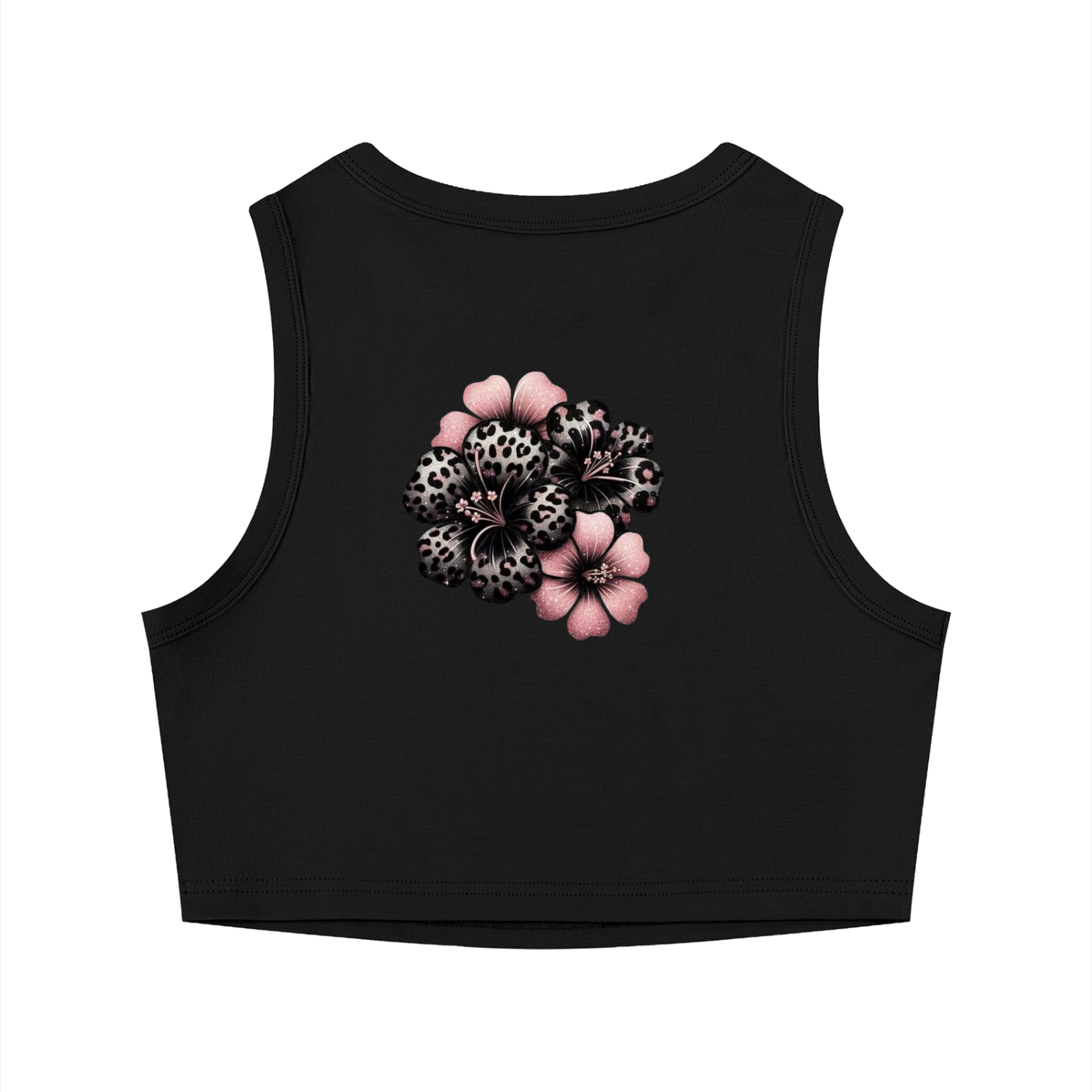 Women's Tight Crewneck Crop Tank Top