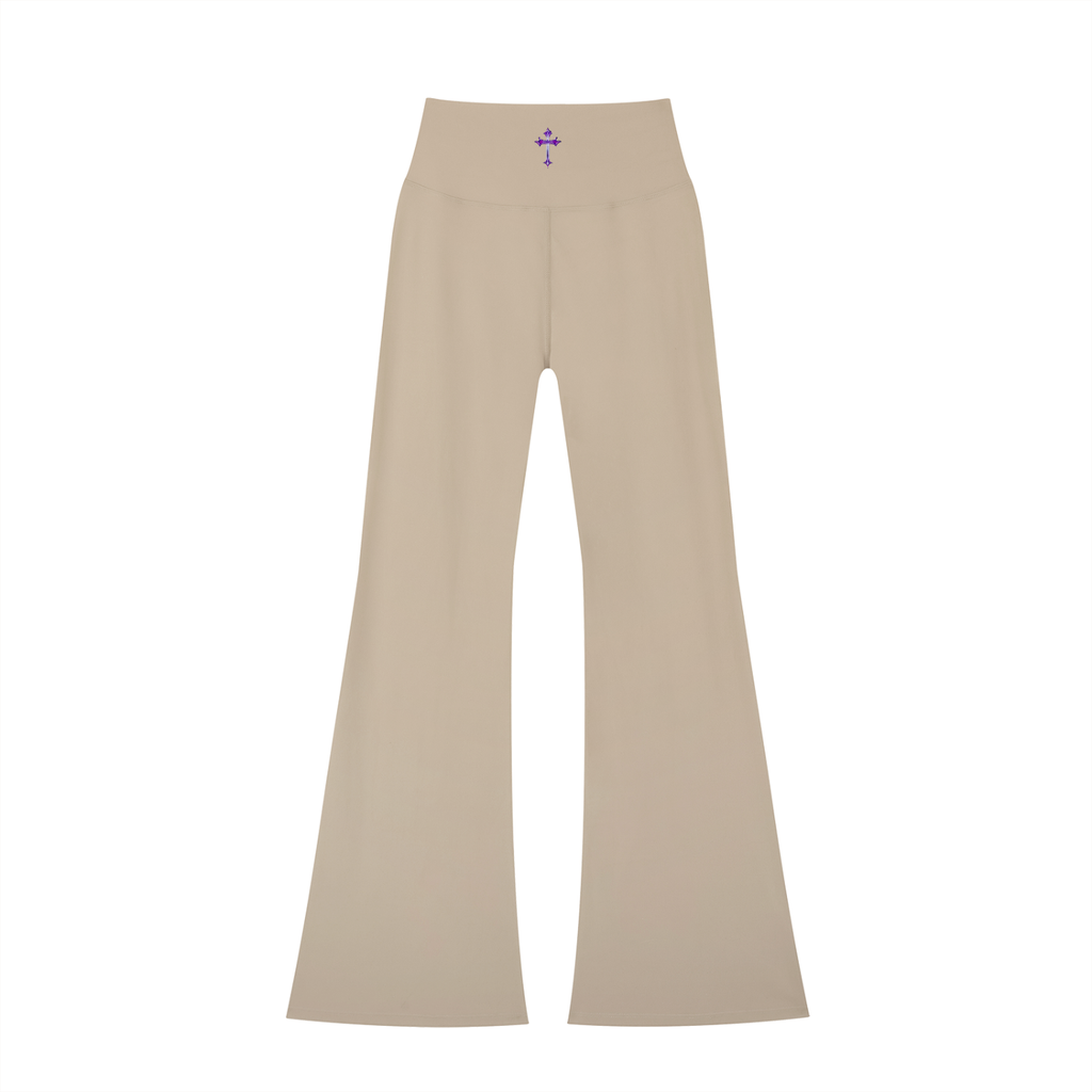 Women's High-Waisted Flare Leggings