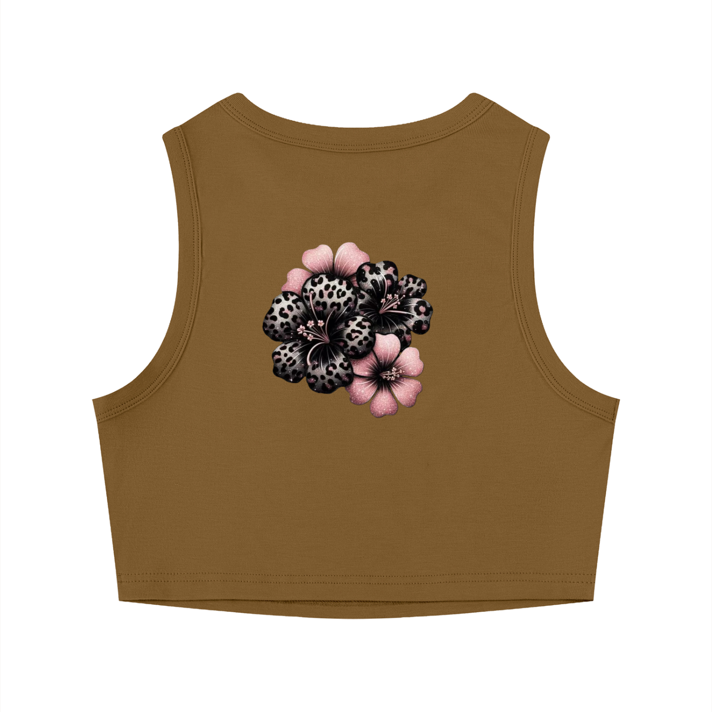 Women's Tight Crewneck Crop Tank Top
