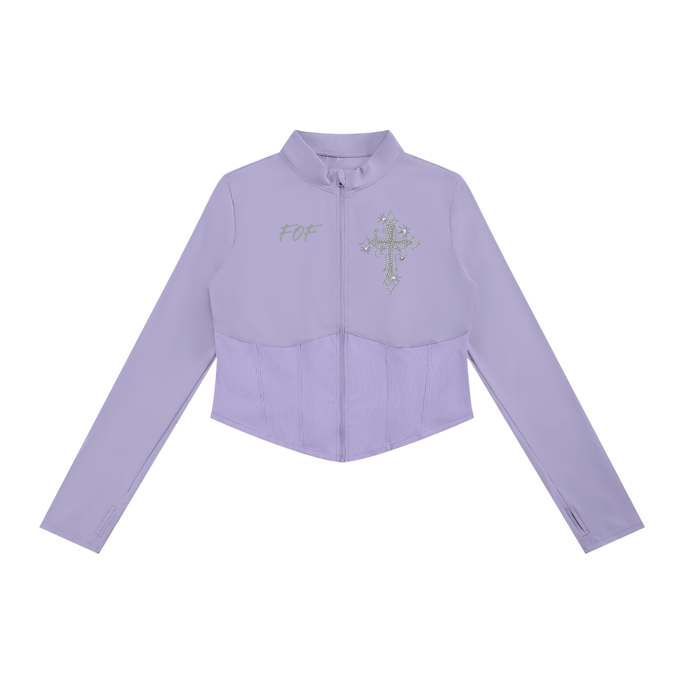 Women's Slim Fit Full-Zip Yoga Jacket
