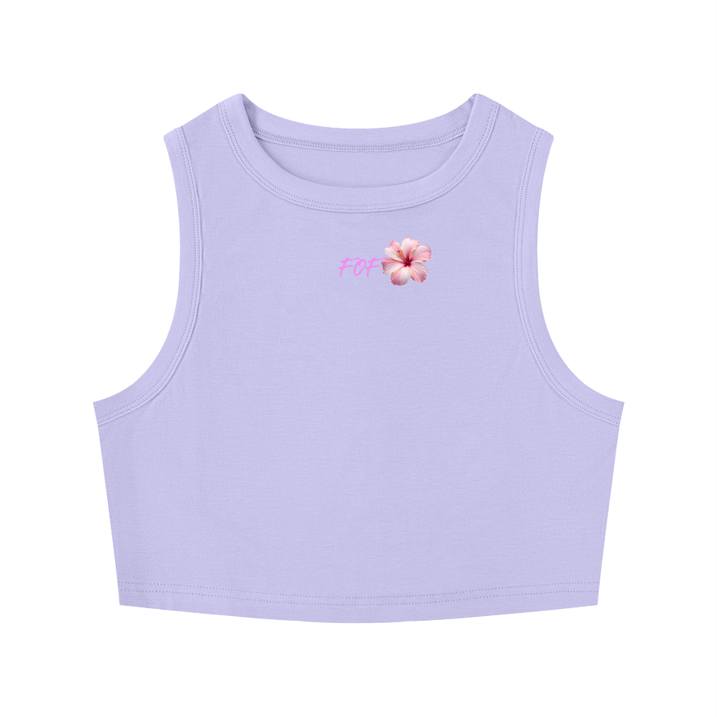 Women's Tight Crewneck Crop Tank Top
