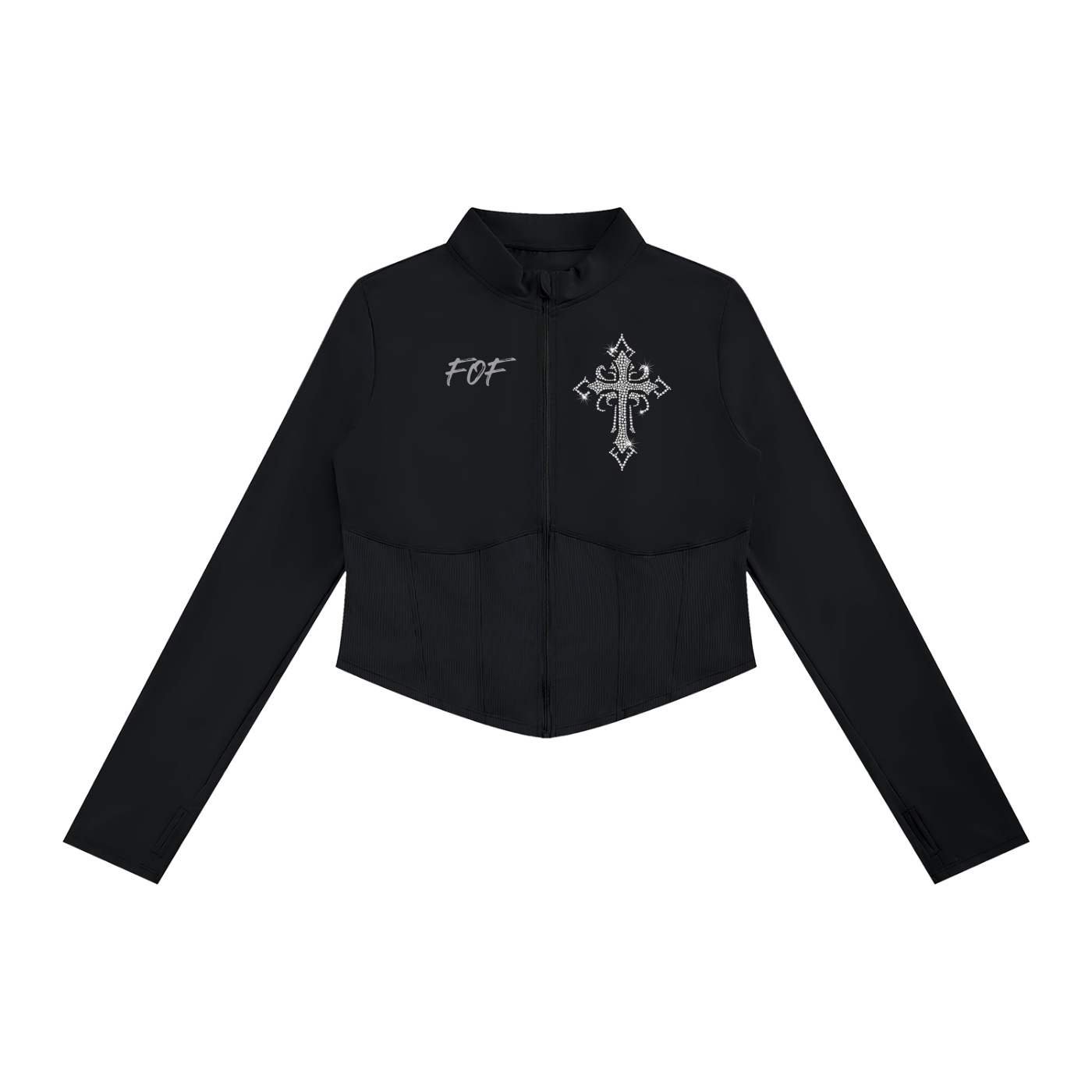 Women's Slim Fit Full-Zip Yoga Jacket