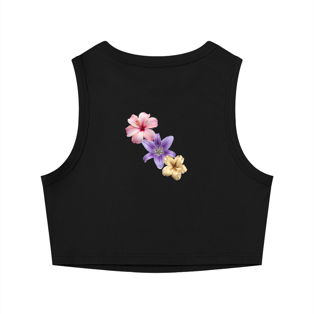 Women's Tight Crewneck Crop Tank Top