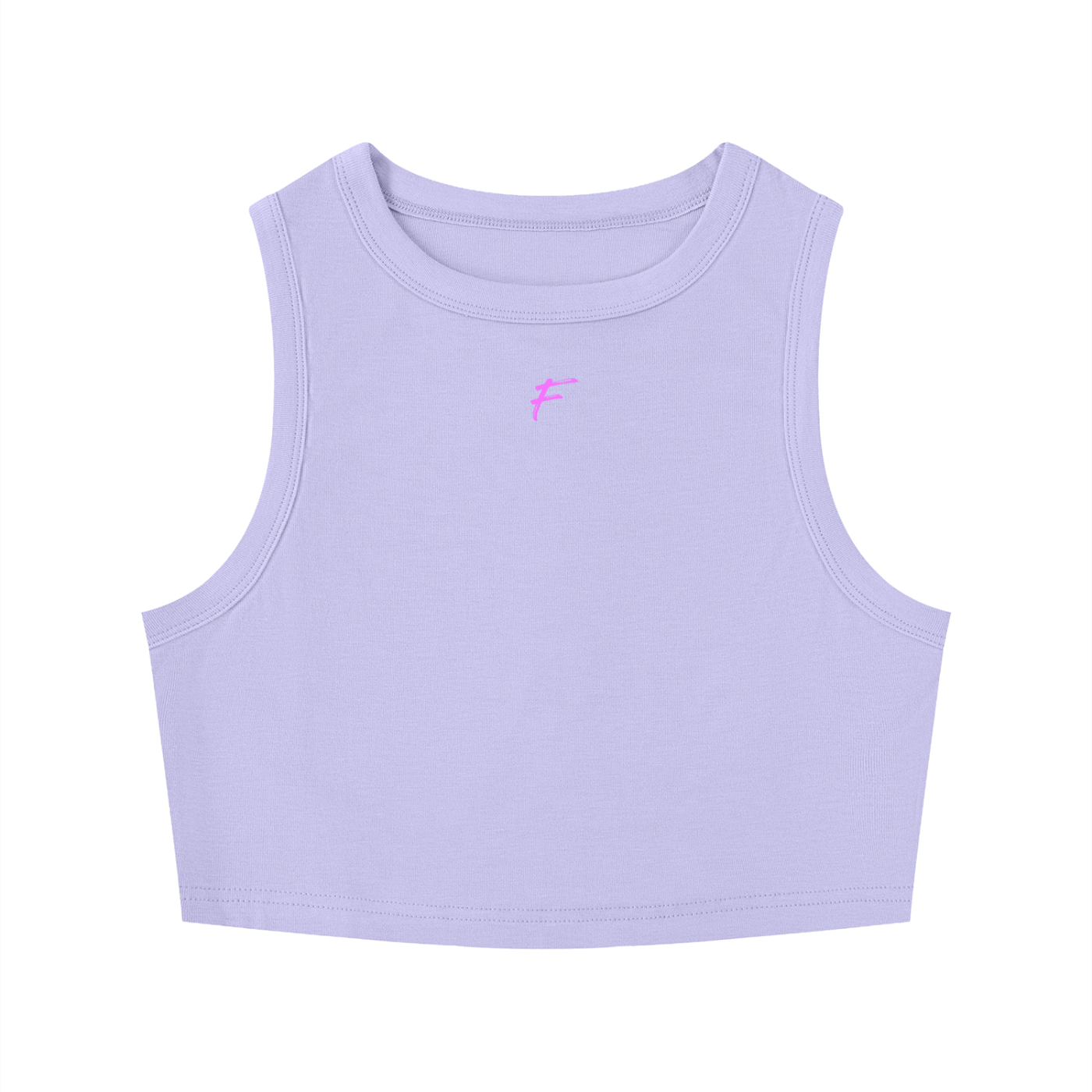 Women's Tight Crewneck Crop Tank Top