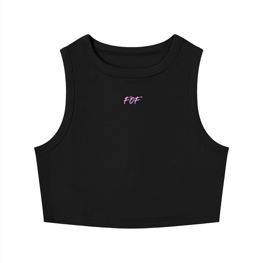 Women's Tight Crewneck Crop Tank Top