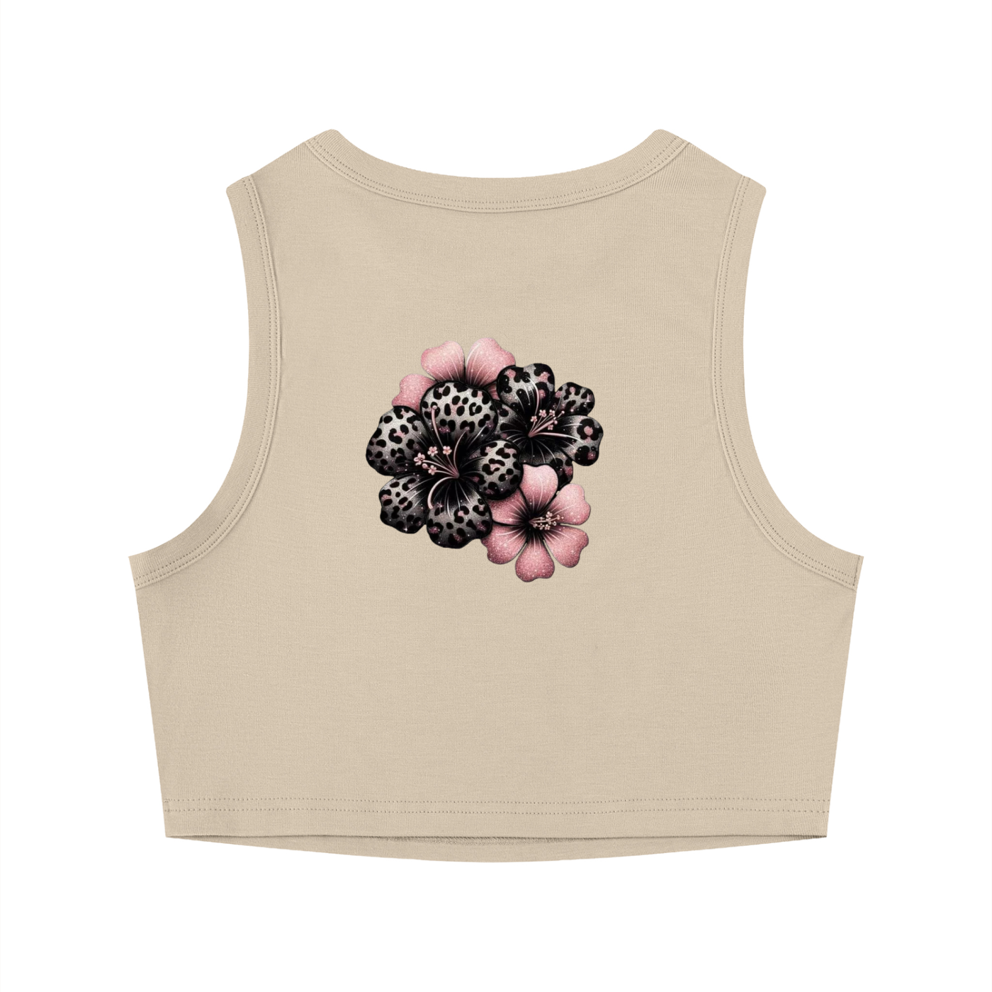 Women's Tight Crewneck Crop Tank Top
