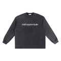 Snow Washed Frayed Edge T-Shirt