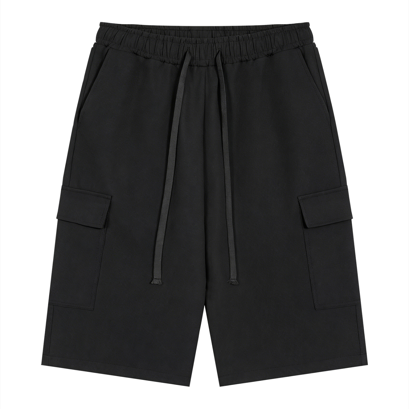 Unisex Drawstring Cargo Shorts