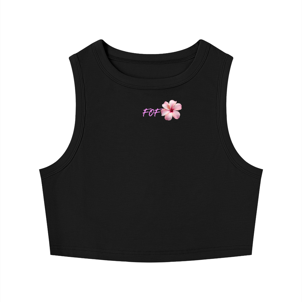 Women's Tight Crewneck Crop Tank Top