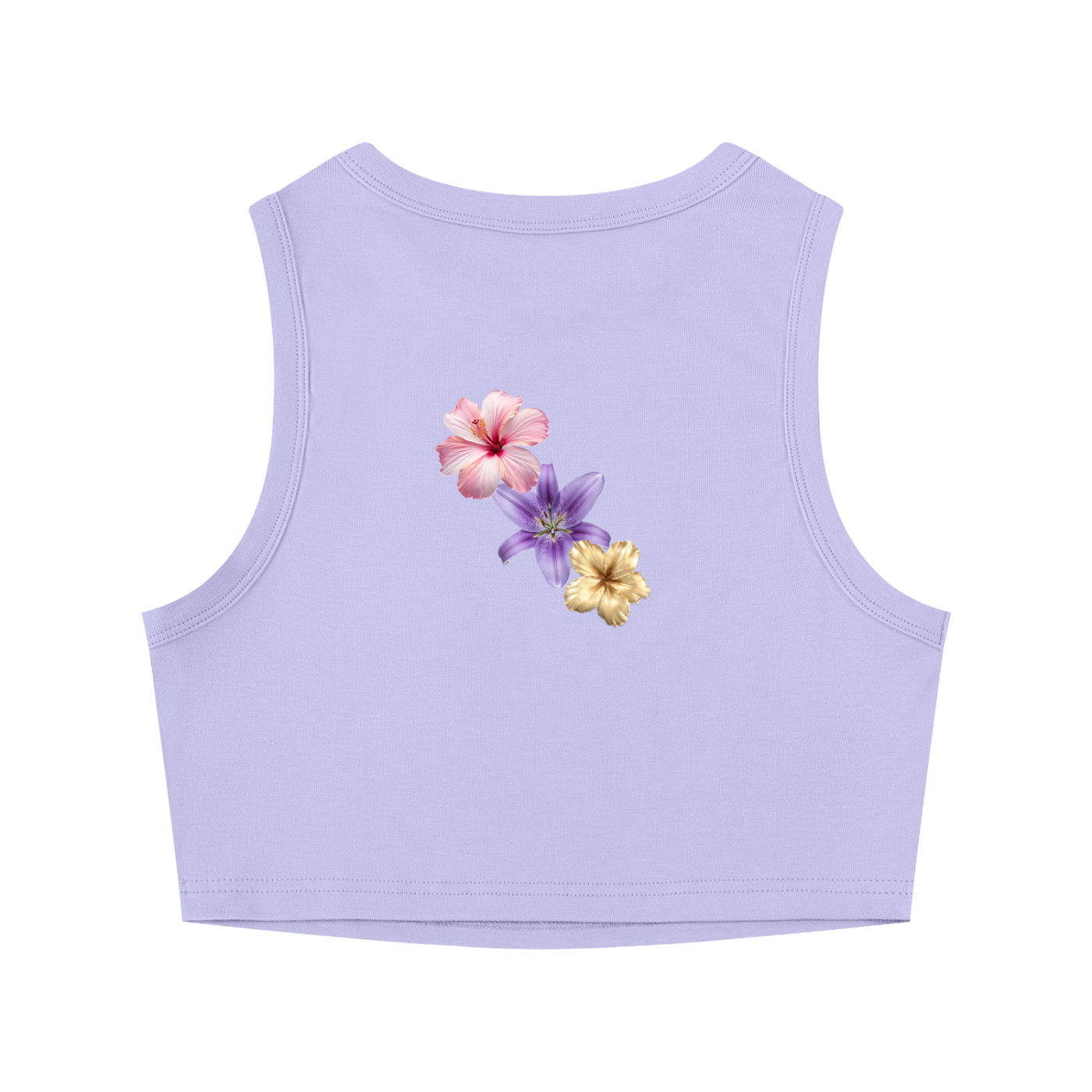 Women's Tight Crewneck Crop Tank Top