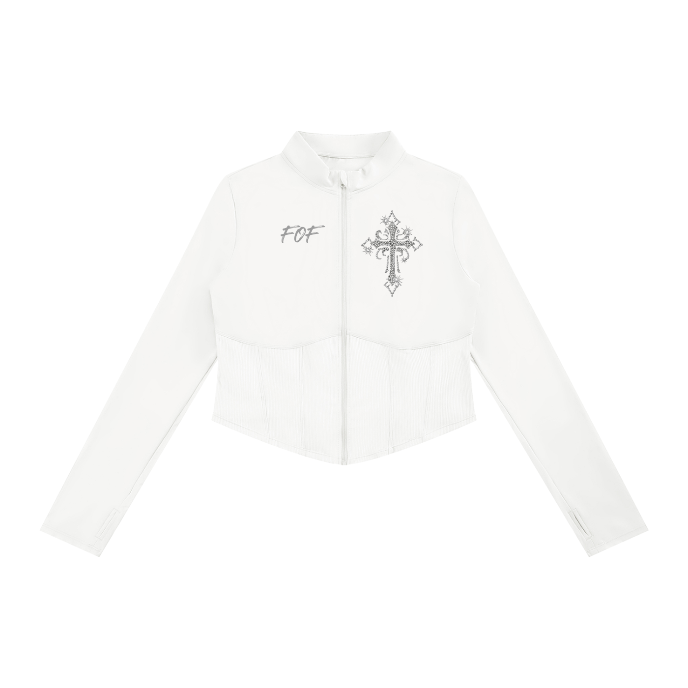 Women's Slim Fit Full-Zip Yoga Jacket