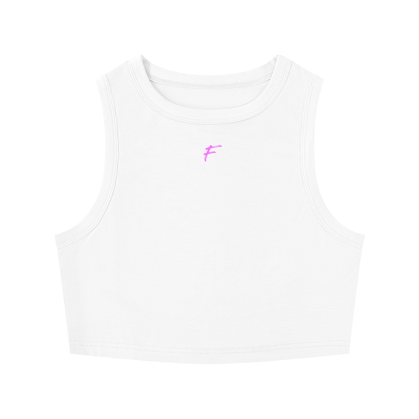 Women's Tight Crewneck Crop Tank Top