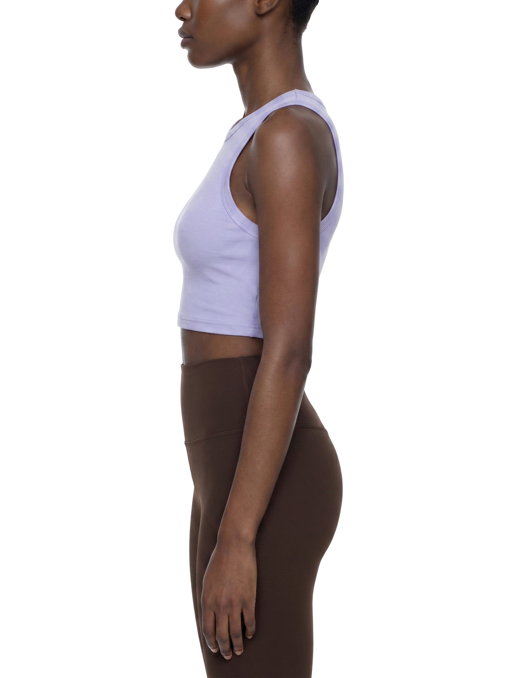 Women's Tight Crewneck Crop Tank Top