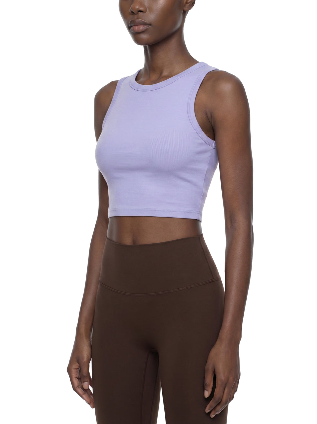Women's Tight Crewneck Crop Tank Top