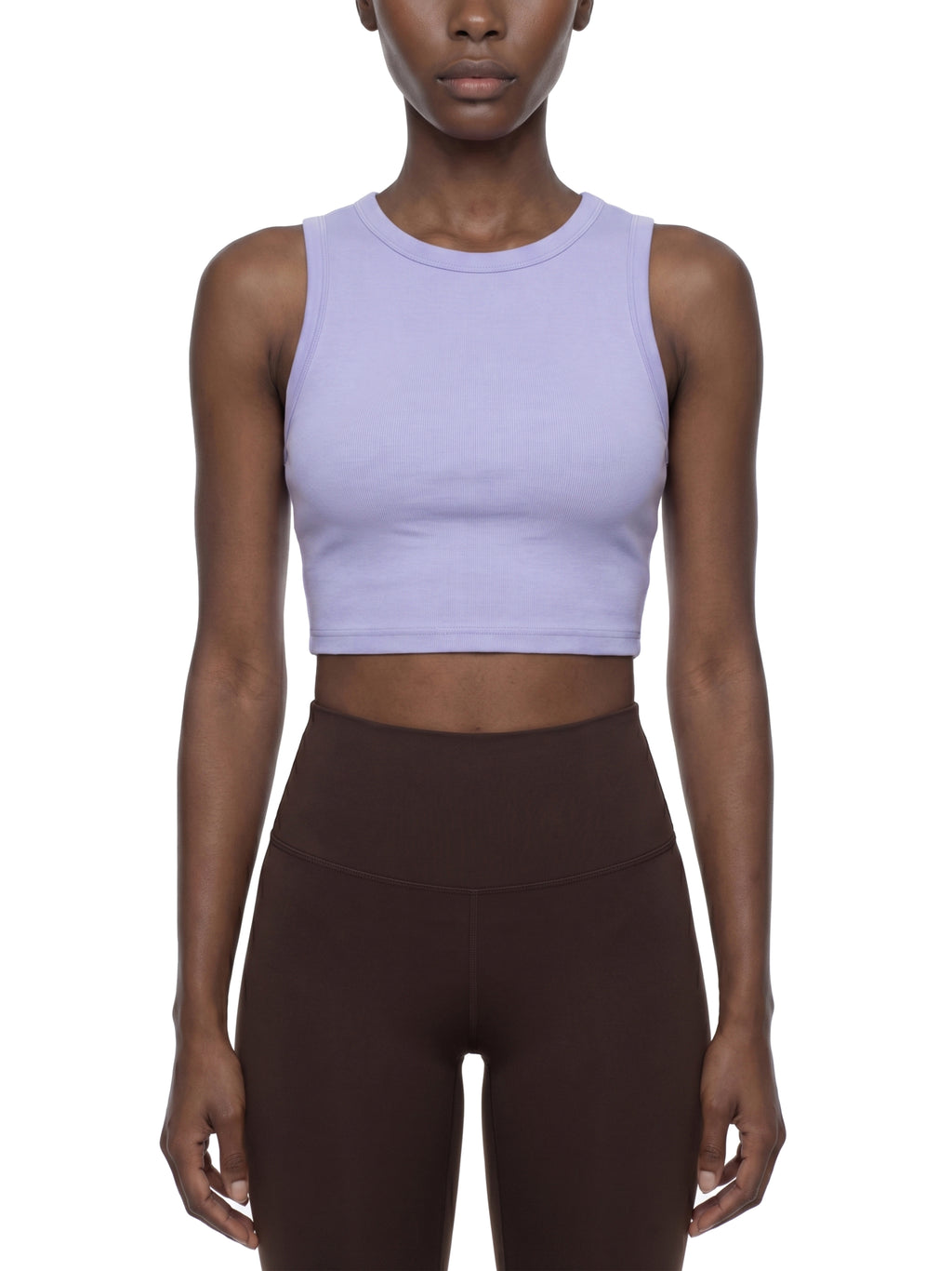 Women's Tight Crewneck Crop Tank Top