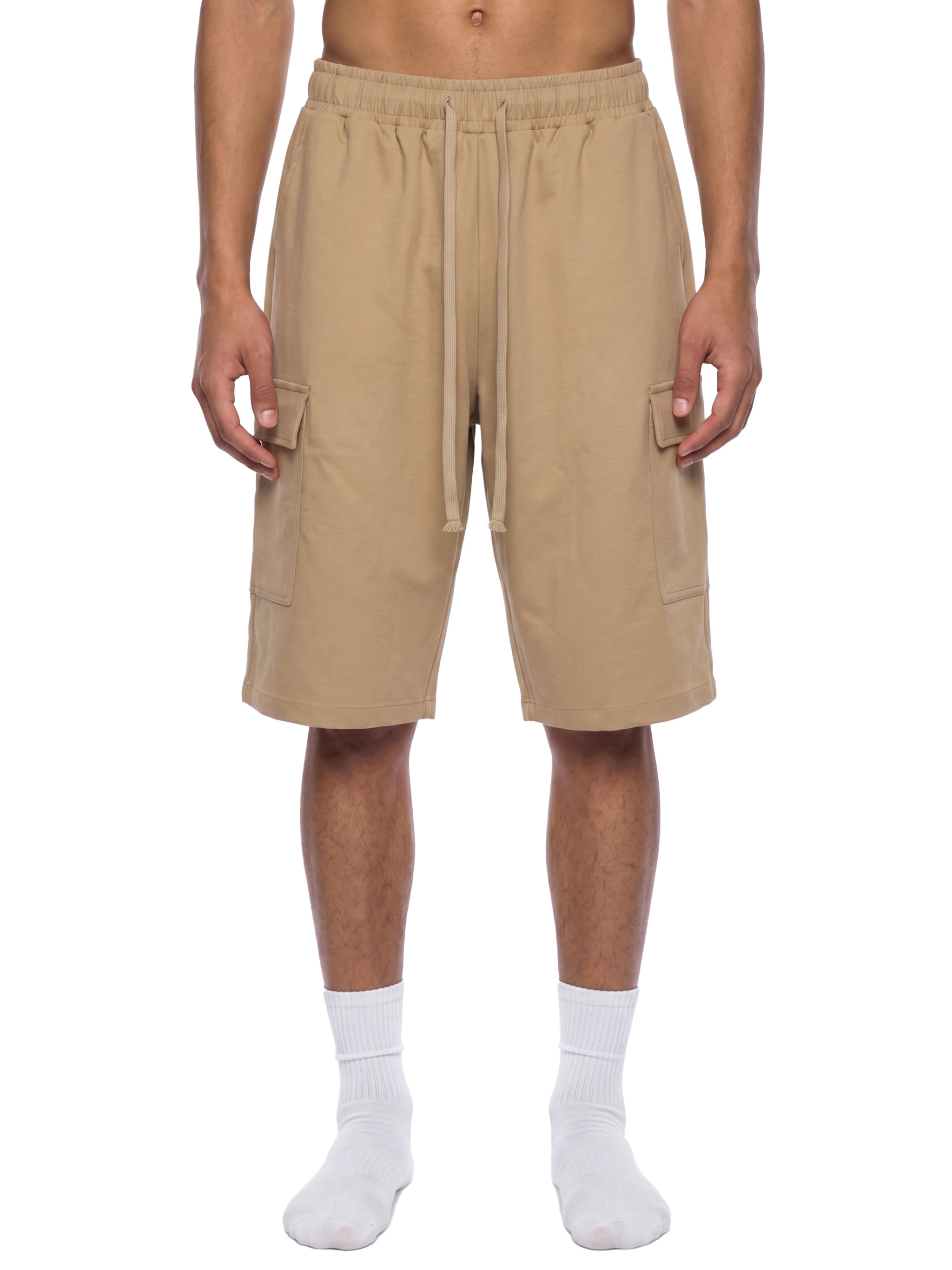 Unisex Drawstring Cargo Shorts