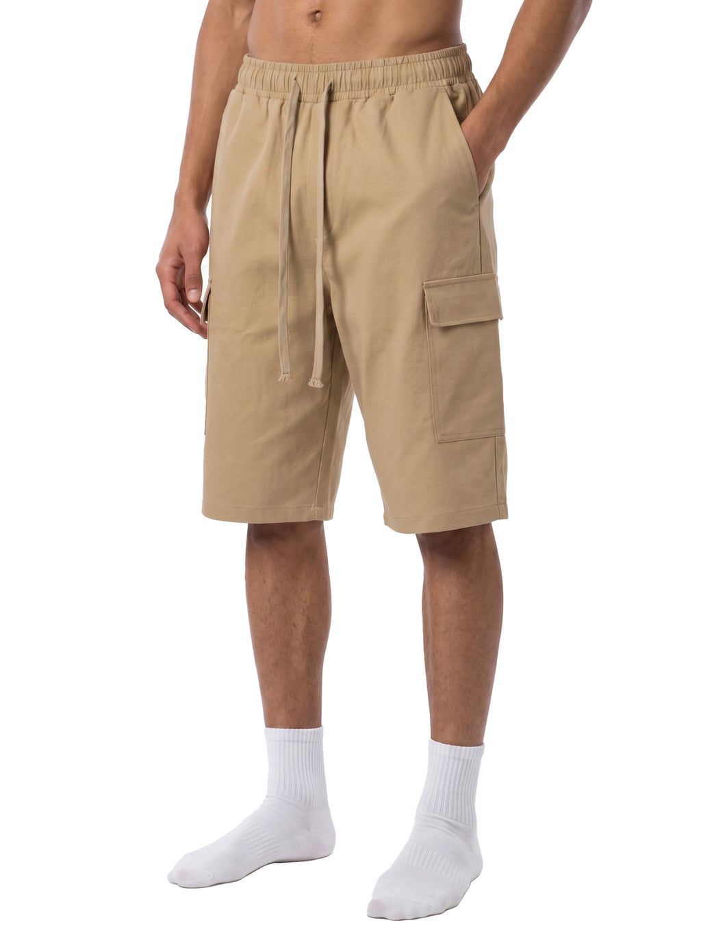Unisex Drawstring Cargo Shorts