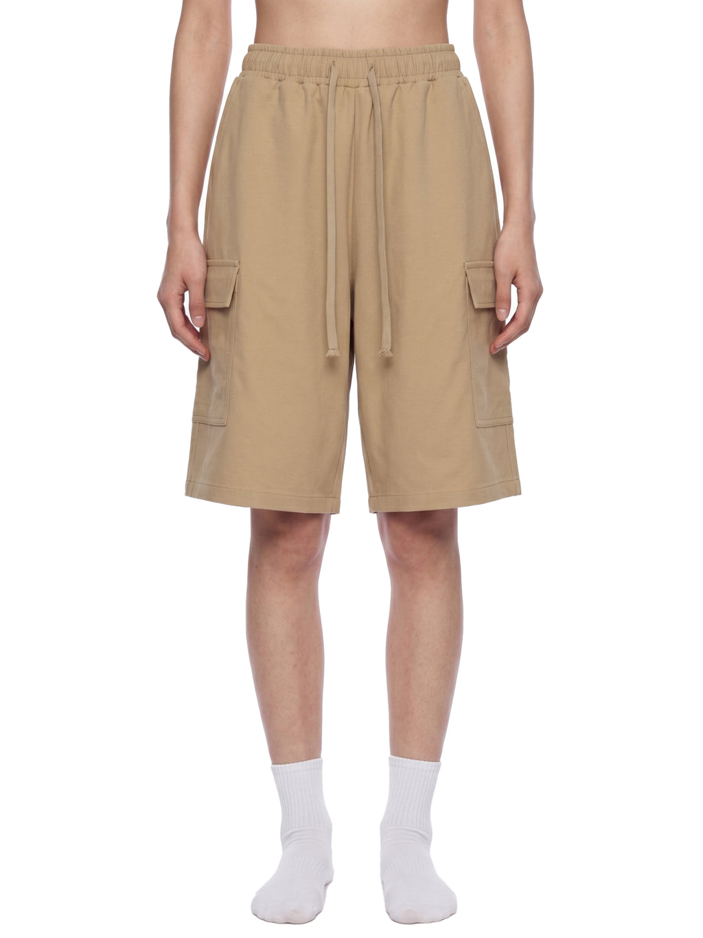 Unisex Drawstring Cargo Shorts