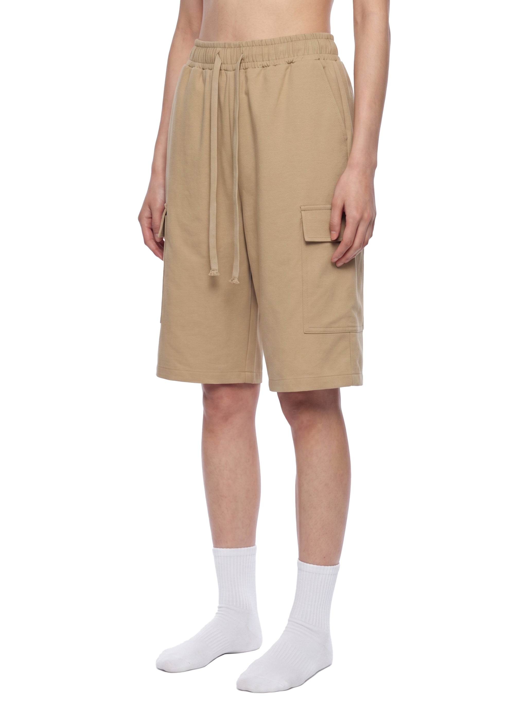 Unisex Drawstring Cargo Shorts